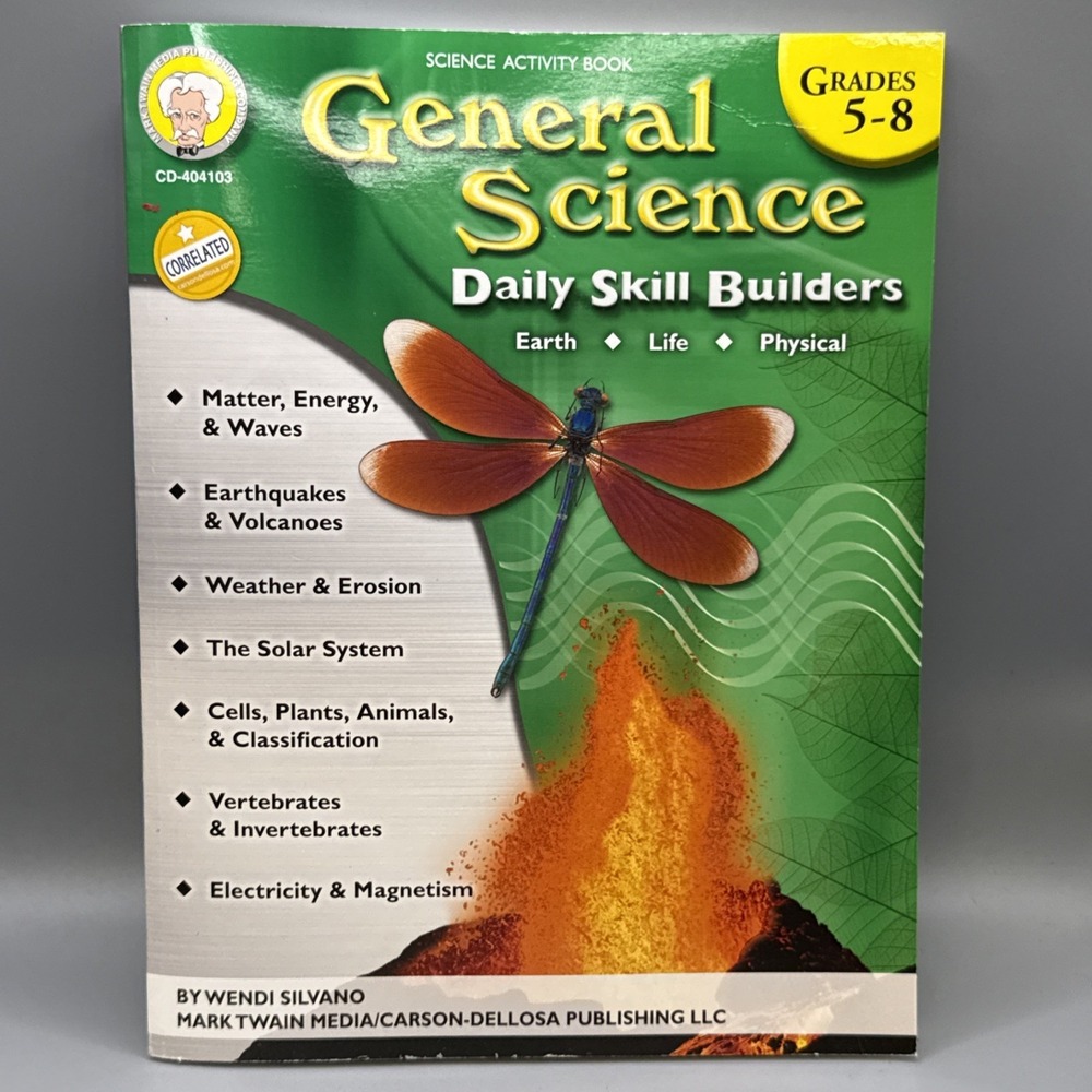 General Science, Grades 5‎ - 8 (Daily Skill Builders) - Paperback - GOOD